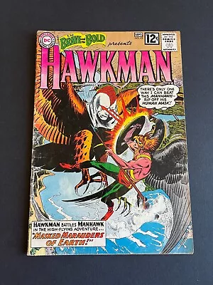 Buy Brave And The Bold #43 - Origin Of Hawkman Retold, 1st Manhawks (DC, 1962) VG+ • 25.93£