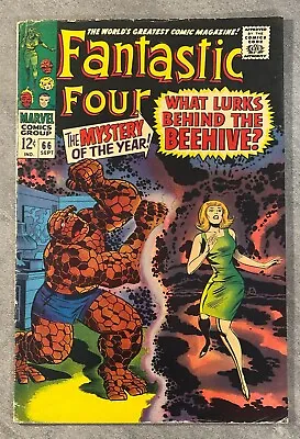 Buy Fantastic Four #66 Sept 1967 *key!* First Mention Of Him!* Very Good/fine • 40.03£