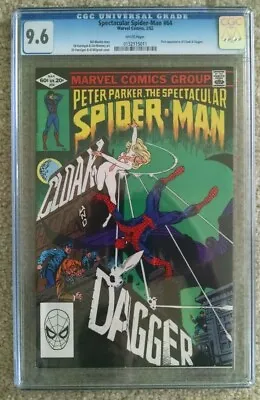 Buy Spectacular Spider-man #64 Cgc 9.6 1st Appearance Of Cloak & Dagger!! • 279.71£