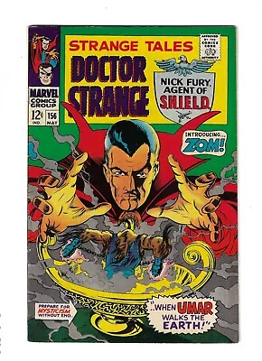 Buy Strange Tales # 156 Very Fine [1967] Nick Fury/Doctor Strange • 24.95£