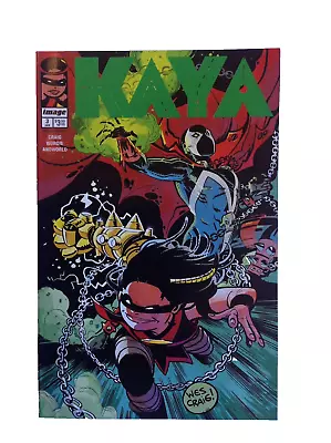 Buy KAYA #3. Wes Craig Second Printing Spawn Variant Cover. Image Comics (2022). • 2.99£