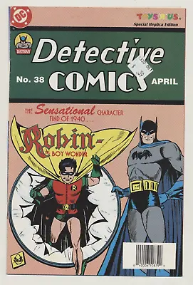 Buy Detective Comics # 38 Toys 'R' Us Special Replica Edition 1997 VG/FN 5.0 Sticker • 5.48£