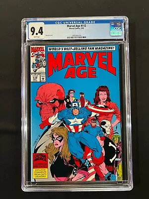 Buy Marvel Age #112 CGC 9.4 (1992) - Captain America • 35.97£