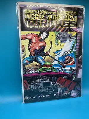 Buy TMNT Mirage #30 April 1990 Teenage Mutant Ninja Turtles Comic VF/NM WRAPAROUND • 18.27£