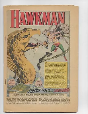 Buy Brave And The Bold 36 - Coverless 0.3 - 3rd Appearance Of Hawkman (1961) • 11.86£
