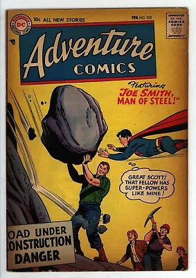 Buy * ADVENTURE Comics #233 (1957) Superboy DC Comics VG 4.0 * • 63.92£