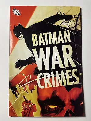 Buy Batman War Crimes TPB 2006 • 6.40£