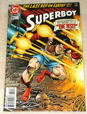 Buy Superboy #51 (DC Comics 1998)  Last Boy On Earth  Pt 2 (Kamandi Homage) • 3.25£