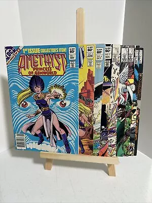 Buy Lot Of 9- Amethyst, Princess Of Gemworld 1,2, 6 - 12 Dc Comics (1983-1984) • 14.48£