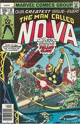 Buy The Man Called Nova - 16 (1977) Marvel Comics • 2£