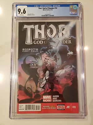 Buy Thor God Of Thunder 10 CGC 9.6 Marvel Comic 2013 • 35.85£