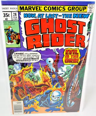 Buy Ghost Rider #28 Ernie Chan Cover Art *1978* 9.2 • 24.01£