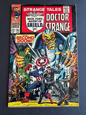 Buy Strange Tales #161 - The Second Doom (Marvel, 1967) VG • 12.75£