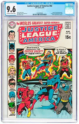 Buy Justice League Of America #82 CGC NM+ 9.6 Batman Neal Adams • 313.23£