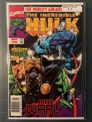 Buy Incredible Hulk #456 NM 9.4 Newsstand! Apocalypse! • 26.08£