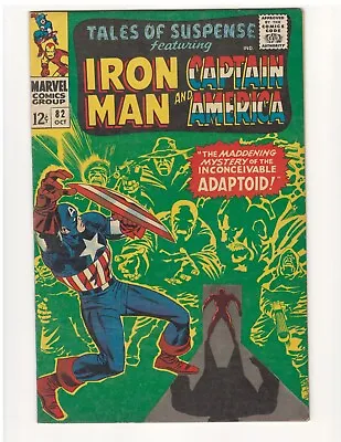 Buy TALES OF SUSPENSE 82! Iron Man & Captain America!! • 15.81£