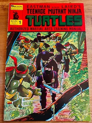 Buy COMIC - Teenage Mutant Ninja Turtles Martial Arts Training Manual No #1 1986 VG • 25£