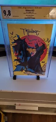 Buy Batman #423 - SS SIGNED BY TODD MCFARLANE - ERROR VARIANT - ONLY 220 COPIES 9.8 • 200£