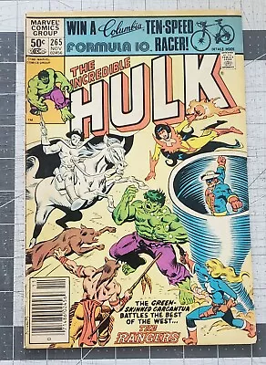 Buy Incredible Hulk #265 (Marvel, 1981) 1st Firebird VG • 1.57£