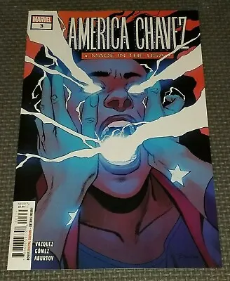 Buy AMERICA CHAVEZ: Made In The USA #3 (2021) Marvel 1st Full Appearance Catalina B3 • 15.81£