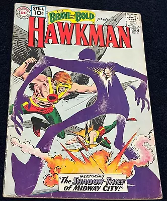 Buy The Brave And The Bold Hawkman #36  (Jun 1961) ✨ Bottom Staple Detached ✔ DC Com • 35.98£