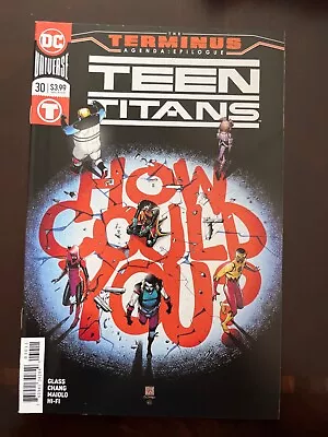 Buy Teen Titans #30 Vol. 6 (DC, 2019) Key! Lobo Meets Crush, VF • 2.08£