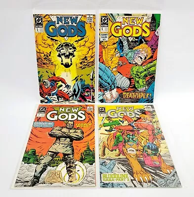 Buy New Gods #5-7 And #9 1989 DC Comics Lot Of 4 With Bag And Board • 6.40£