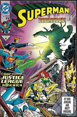 Buy SUPERMAN (1987) #74 2nd Print - Back Issue (S) • 14.99£