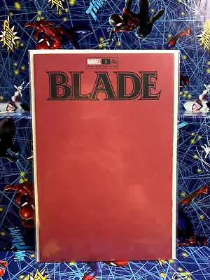 Buy Blade #1 Blood Red Blank Cover Variant 2023 *key Issue 1st Adana, Rotha* Marvel • 12.50£