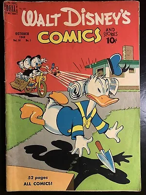 Buy Walt Disney's Comics And Stories Vol 10 #1 (109) Dell (1949) • 7.35£