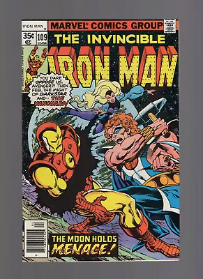 Buy Iron Man #109 - Marvel Comics 1978 - John Byrne Cover Artwork - High Grade Minus • 12.06£