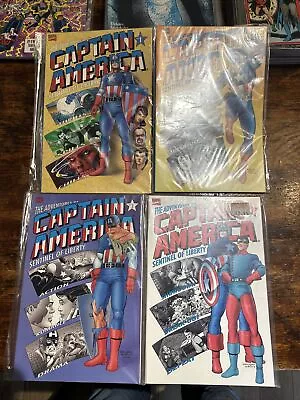 Buy Adventures Of Captain America Sentinel Of Liberty 1-4 Set (Marvel 1991) • 1£