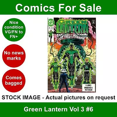 Buy DC Green Lantern Vol 3 #6 Comic - VG/FN+ 01 November 1990 • 3.99£