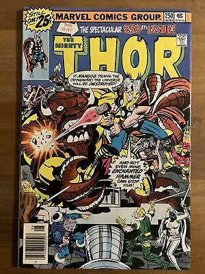 Buy The Mighty Thor #250 - The Spectacular 250th Issue! - Comic • 3.96£
