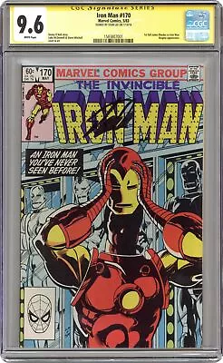 Buy Iron Man #170 CGC 9.6 SS Lee 1983 1583807001 • 463.72£