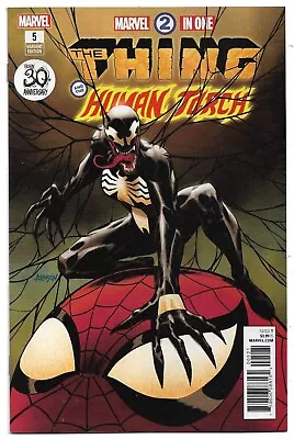 Buy Marvel 2 In One #5 Thing & Human Torch Venom 30th Variant Cover NM (2018) Marvel • 2.25£