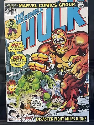 Buy Incredible Hulk #169 FN 1973 • 9.48£