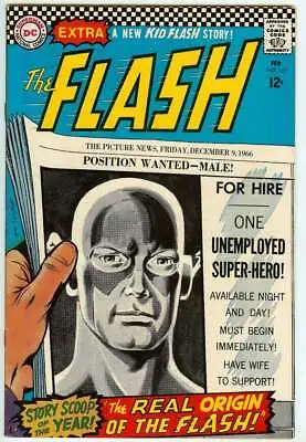 Buy Flash #167 7.0 // Flash Origin Retold Dc Comics 1967 • 41.65£