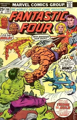 Buy Fantastic Four #166 VG 1976 Stock Image • 10.39£