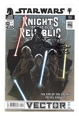 Buy Star Wars Knights Of The Old Republic (2006) 25 VF 8.0 Signed • 71.16£