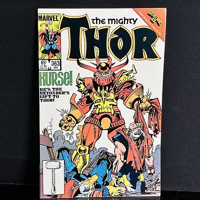Buy Thor #363 Kurse! Secret Wars 2 Marvel 1986   Very Good Condition • 12.06£