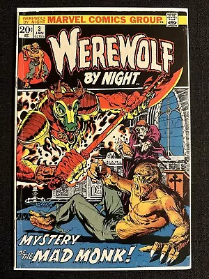 Buy Marvel Comics Werewolf By Night #3 1st App Dragonus & Mad Monk, Ploog Cover 1973 • 27.67£