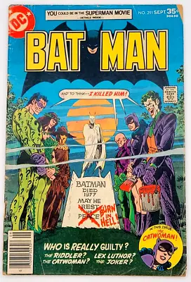 Buy Batman #291 (1977) / Vg  / Batman's Rogue's Gallery Bronze Age Dc • 19.66£