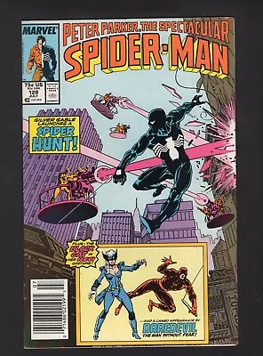 Buy Peter Parker: The Spectacular Spider-Man #128 Vol. 1 Newsstand Marvel Comics '87 • 5.60£