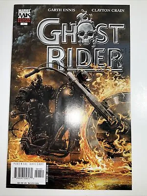 Buy Ghost Rider (2005) #1 1st Print Clayton Crain Cover & Art Garth Ennis • 8£