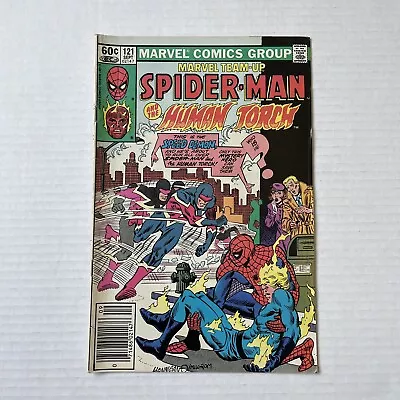 Buy Marvel Team-Up #121 (1982) 1st Appearance Of Frog-Man! Mark Jewelers Insert! • 12.06£