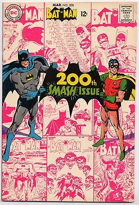 Buy Batman 200 VF+ 1968 DC Comics The Joker Neal Adams • 128.56£