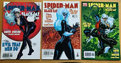 Buy Spiderman & Black Cat :The Evil That Men Do #s 1,2 & 5 (of 6) Marvel 2002 Series • 15.99£
