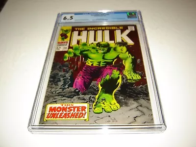 Buy Incredible Hulk #105 (CGC 6.5 White) Silver Age Key 1st App Of The Missing Link • 151.90£