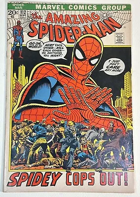 Buy Amazing Spider-Man #112 8.0 Doc Ock Appearance Marvel (1972) Nice! • 29.57£